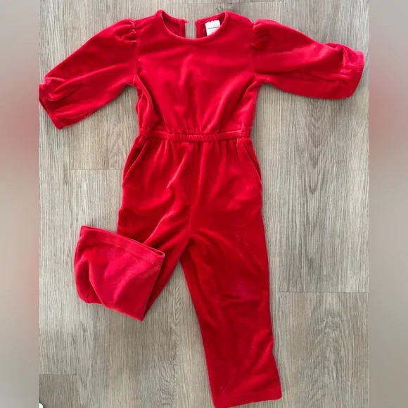 Hanna Andersson Bottoms Hanna Andersson Red Velvet Garment - Main Image